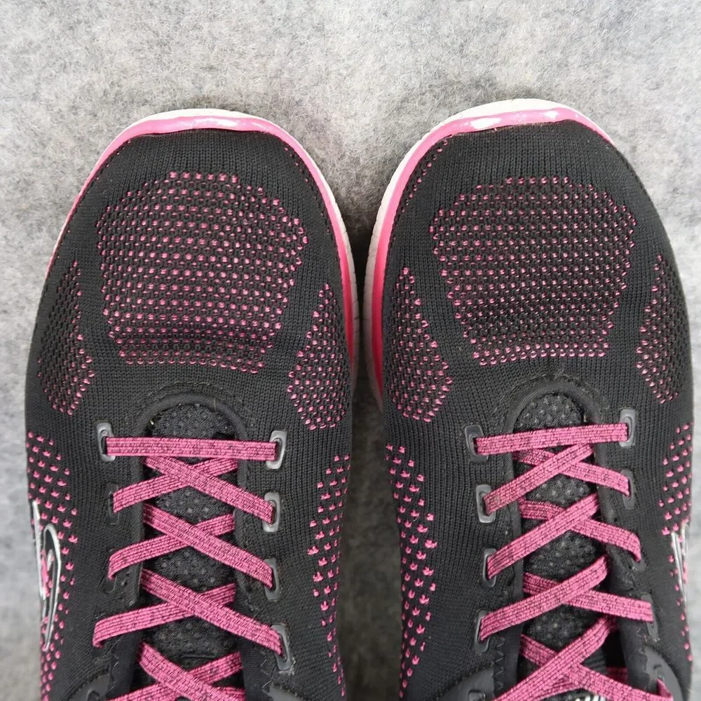Skechers Shoes Womens 7.5 Athletic Trainers Sport Microburst Supersonic Pink Low